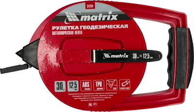 Рулетка геодезическая MATRIX 30м*12,5мм (31224) в Ноябрьске