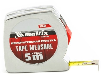 Рулетка  5м *13мм MATRIX CHROM (31040) (310409) в Ноябрьске