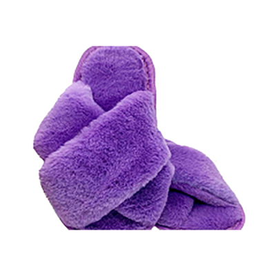   Тапочки домашние женские откр. цв.сирень в Ноябрьске