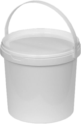 Ведро пластмассовое 11л круглое с крышкой, с ручкой ВП-11к в Ноябрьске