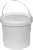 Ведро пластмассовое 11л круглое с крышкой, с ручкой ВП-11к в Ноябрьске
