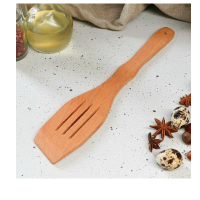 Лопатка кулинарная с прорезями,бамбук в Ноябрьске