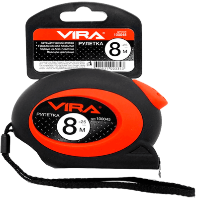 Рулетка  8м *25мм VIRA RAGE (100045) в Ноябрьске
