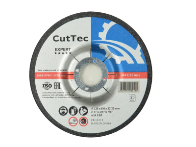 Круг обдирочный 125*6*22 CutTec Expert CE1256 в Ноябрьске