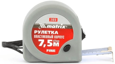 Рулетка 7,5м*25мм MATRIX FINE (31018) в Ноябрьске