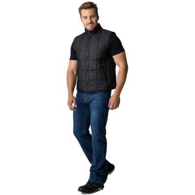 Жилет утепленный ОФИС (цв.черный/размеры не ГОСТ) в Ноябрьске