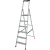 Стремянка 6 ступ. алюм. KRAUSE Safety 126344/128966