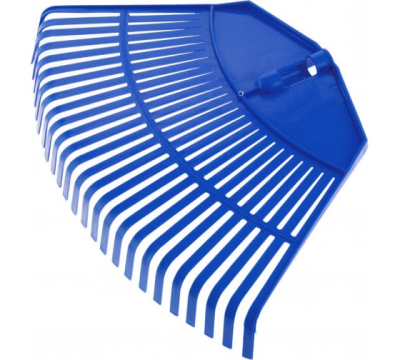 Грабли веерные 26 зубцев пластинчатые пластик. BERCHOUSE бол. без черенка в Ноябрьске