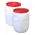 Бочка 35л. пластмассовая . (горловина d 250 мм) (М391) (уп.4) в Ноябрьске