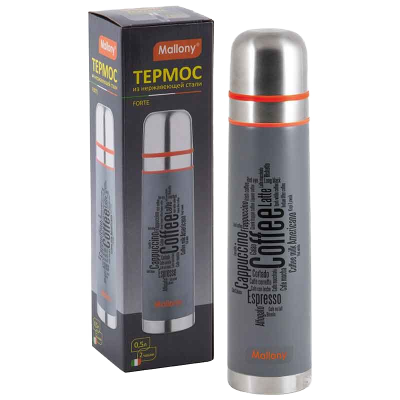 Термос Mallony FORTE 1л, нерж.сталь (003680) в Ноябрьске