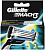 Кассеты сменные для бритья Gillette Mach3 2шт в Ноябрьске