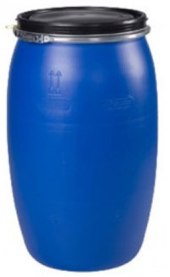 Бочка 127л. пластмассовая с хомутом в Ноябрьске