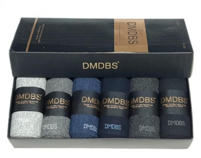Носки мужские УЮТ/DMDBS в подарочной упаковке ( 6шт.)