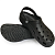 Сабо  ЭВА женские с перфорацией цв.черный/т.синий в Ноябрьске