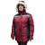 Куртка зимняя  СЕВЕРЯНКА женская (цв.бордовый+черный) в Ноябрьске