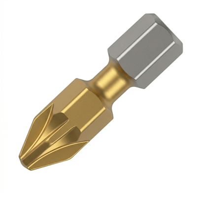 Бита 1/4 Pz2 25мм. WITTE BITFLEX титан (284462000) в Ноябрьске