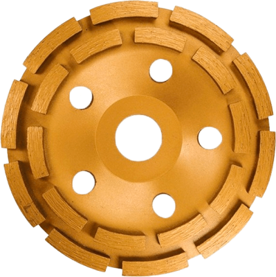 Чашка зачистная алмазная 125*22мм двухрядная MATRIX (72990) в Ноябрьске