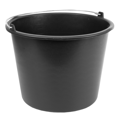 Ведро пластмассовое строительное 12л с Сибртех (81434) в Ноябрьске