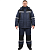 Костюм зимний Урал-КОМФОРТ NEW  (цв.синий+черный) в Ноябрьске