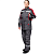 Костюм женский НОРДИКА Люкс (цв.серый+красный+черный) в Ноябрьске