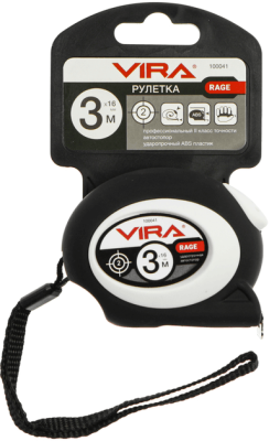 Рулетка  3м*16мм VIRA (100041) с автостопом в Ноябрьске