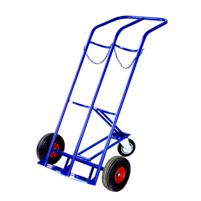 Тележка двухбаллоник ГБ-2 (колеса d 250,литая резина) в Ноябрьске