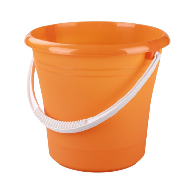 Ведро пластмассовое 10л. б\крышки (М007) (уп.10) в Ноябрьске