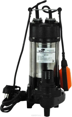 Насос WWQ NB 450 дренажно-канализационный с поплавком. в Ноябрьске