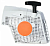 Стартер в сборе STIHL 270 (1133 080 2800) в Ноябрьске