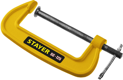 Струбцина G-образная 125мм STAYER (3215-125) в Ноябрьске