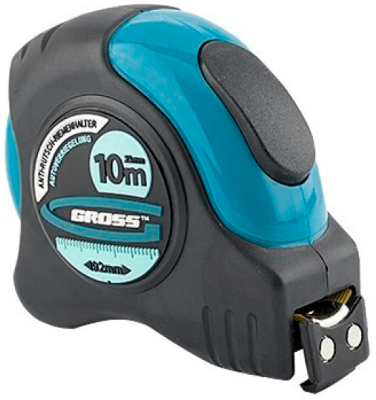 Рулетка  10м*25мм GROSS SCHLAGFEST (31115) в Ноябрьске