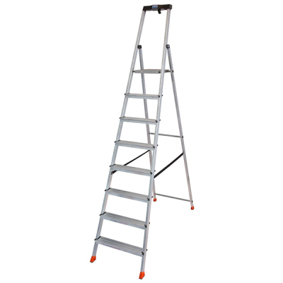 Стремянка  8 ступ. алюм. KRAUSE SAFETY (126368)