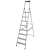 Стремянка  8 ступ. алюм. KRAUSE SAFETY (126368)