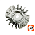 Маховик UNITED PARTS для STIHL MS180 (90-0588) в Ноябрьске