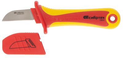 Нож кабельный прямой Сибртех до 1000В (78800) в Ноябрьске