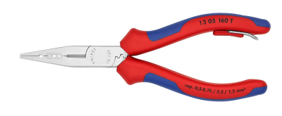 Плоскогубцы 160мм Knipex (KN-1305160T) проушина для страховки в Ноябрьске