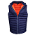 Жилет утепленный арт. J-01 (цв.синий+оранжевый) в Ноябрьске
