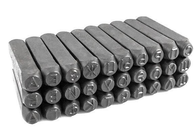 Клейма стальные буквенные №10 SITOMO УЦЕНЕННЫЕ в Ноябрьске