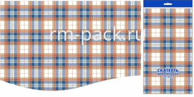 Скатерть ПВД 120х180см (геометрия, цв.в ассортименте) в Ноябрьске