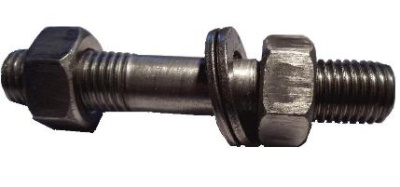 Шпилька + две гайки АМ27х6gх220 09Г2С ГОСТ9066-75 в Ноябрьске